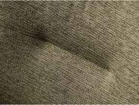 Zöld kárpitozott karfás étkezőfotel Roxana – Unique Furniture