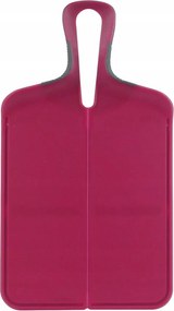 Vágódeszka bordó Rugalmas műanyag 22x38,8 cm