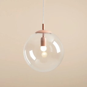 ALDEX 562G11 GLOBE Modern Függesztett Lámpa Korall E27 IP20