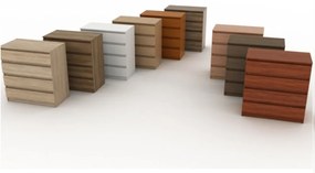 Zondo Komód Hannah New 04 (úzka) (sonoma tölgy). 1021343