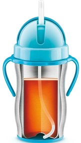 Tescoma BAMBINI gyerek termosz szívószállal, rózsaszín