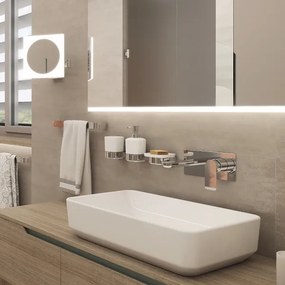 NIMCO NK készlet-31K-26 - Szappan adagoló, fogkefe állvány és fali kampó NIKAU