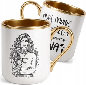 Prémium Bögre Arany Nőnap Vicces Ajándék Nőknek