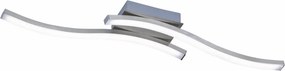 TRIO R62472107 ROUTE Modern LED Mennyezeti Lámpa Ezüst LED IP20