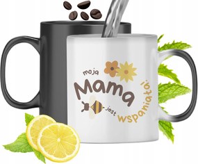 Mágikus Bögre Anyukáknak Színváltós, fényképes nyomattal