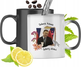 Duda András Színváltó Mágikus Bögre fényképes nyomtatással