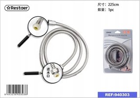 Nagy teherbírású rozsdamentes acél zuhanytömlő 2.25M