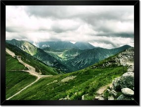 Poszterek keretben 40x30 Főgerinc a Tátrában