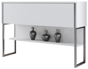 Komód Luxe - Silver, White