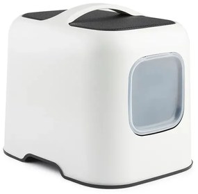 Fehér macskatoalett és lapát szett Biala – Rotho