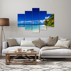 Egy trópusi tengerpart képe (150x105 cm)