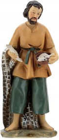 Betlehem dekorációs figura "Eladó halakkal" 15cm magas figurákhoz