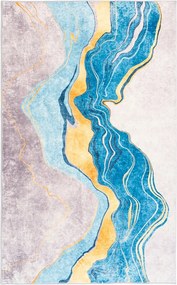 Novo szőnyeg Strado 140x200 cm arany márvány velvet