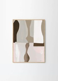 Poszter 50x70 cm Pastels en Forme – Anna Johansson – The Poster Club