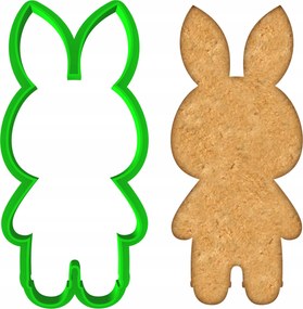 Húsvéti Mézeskalács Forma Húsvétra Nyuszi fiú 10cm