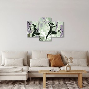 Kép - A táncosok illusztrációja (90x60 cm)