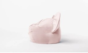 Világos rózsaszín gyerek babzsák Ears – The Brooklyn Kids