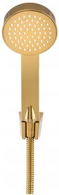 Gamma, kézizuhany szett ponttartóval, arany fényes, GMA-KAT00721