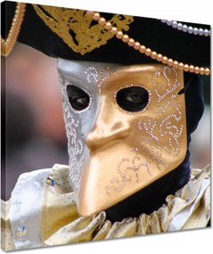 Vászonkép 40x40 Velencei farsangi maszk