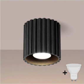 BRILAGI - SFERA LED spotlámpa 1xGU10/10W/230V átm. 10 cm fekete