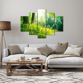Kép - Varázslatos rét tele pitypanggal (150x105 cm)