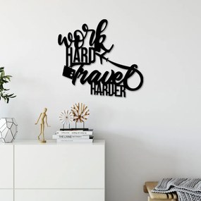 Work fém fali dekoráció, 45×42 cm