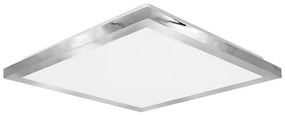 Top Light -LED Fürdőszobai mennyezeti lámpa SILVER LED/10W/230V IP44 28x28 cm króm