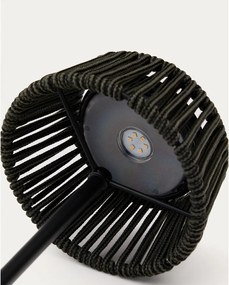 Napelemes LED asztali-hordozható kültéri lámpa ø 11 cm Aldet – Kave Home