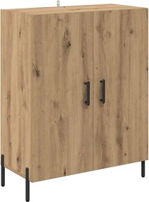 vidaXL Széf Artisan tölgy 69,5 x 34 x 90 cm Faanyag