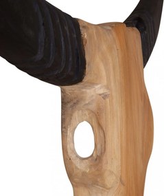 Bikakoponya szobor teak 66x15x88 cm