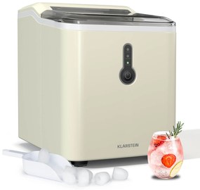 Klarstein ChillOut jégkocka készítő, 12 kg/nap, 9 jégkocka 8 perc alatt, 120 W, víztartály