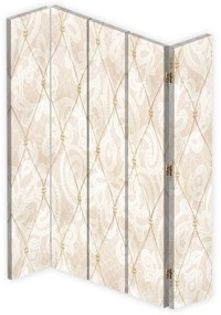 Gario Paraván Serene bézs Méret: 180 x 170 cm, Kivitelezés: Forgó paraván 360°