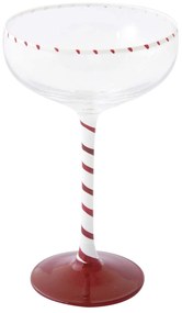 Karácsonyi Pezsgős üveg pohár 250 ml díszdobozban Christmas Twist