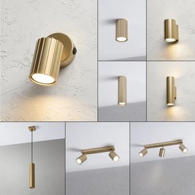 Brilagi - CRISPINA fali spotlámpa 1xGU10/10W/230V aranyszínű