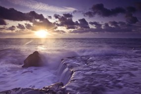 Poszter 45x30cm Portland Bill Sunrise, Assaf Frank