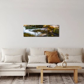 Patak képe (órával) (90x30 cm)