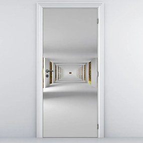 Fotótapéta ajtóra - Arany ég az alagút végén (95x205cm)