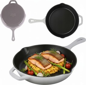 Hagyományos serpenyő Hage 26 cm zománcozott szürke