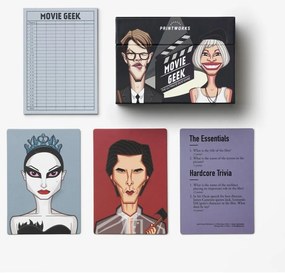 Társasjáték Trivia game Movie geek – Printworks