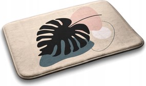 Puha szőnyeg Modern mintás Monster levél 90x60