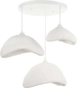 BRILAGI - WABI SABI kábeles függeszték 3xE27/40W/230V, Ø 82 cm, fehér
