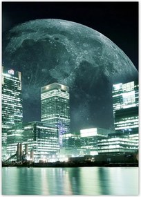 Poszterek A5 Pion Hold a város felett