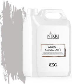 Kvarc Alapozó Dekoratív Szürke Világos Fekete Csillámokkal D902 3KG Alapozó