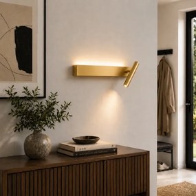 Brilagi - LED fali spotlámpa ARLIX LED/3W/230V + LED/7W arany CRI 90
