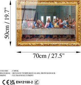Üvegkép, 50×70 cm – UV-387