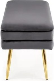 Velva szürke/arany pad