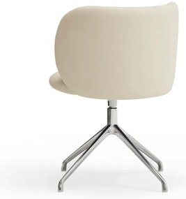 Bézs kárpitozott étkezőfotel Mogi – Teulat