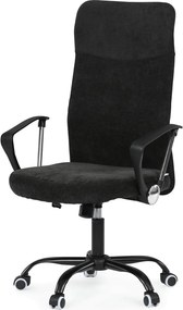 KA-W3109 fekete szövet irodai szék hinta mechanizmussal