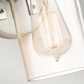 Kichler klasszikus modern vintage fali lámpa brinley nikkel elskl-brinley1-ni