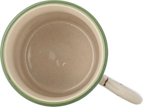 Zöld kerámia bögre cappucinóhoz 260 ml Hezha – Bloomingville